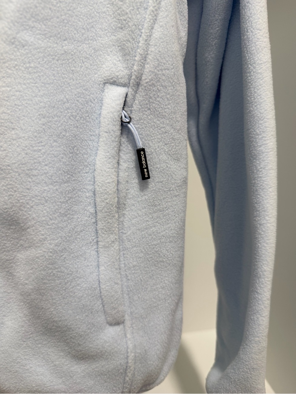 New Balance light blue full zip fleece jacket women’s size small new with tags - Picture 3 of 8